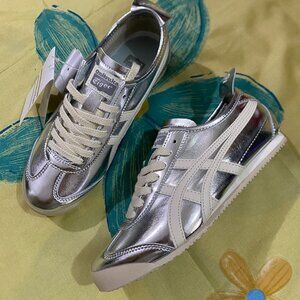 Onitsuka Tiger Silver Unisex Sneakers